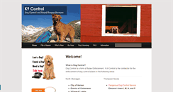 Desktop Screenshot of dogcontrol.ca